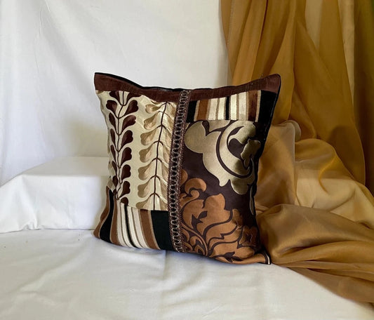 Pillows, Bohemian Style, Brown and Copper