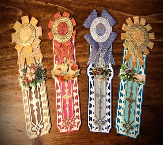 Bookmark, Victorian Inspired, Lace, Paper Craft